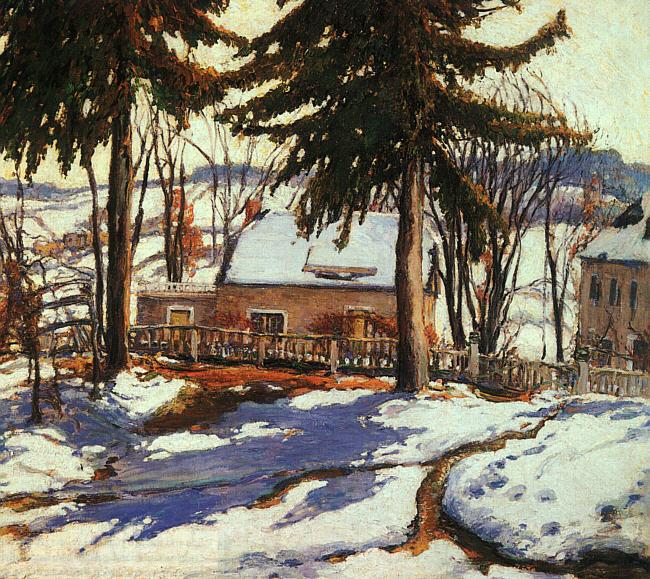 Charles Reiffel February Thaw, Silvermine Connecticut